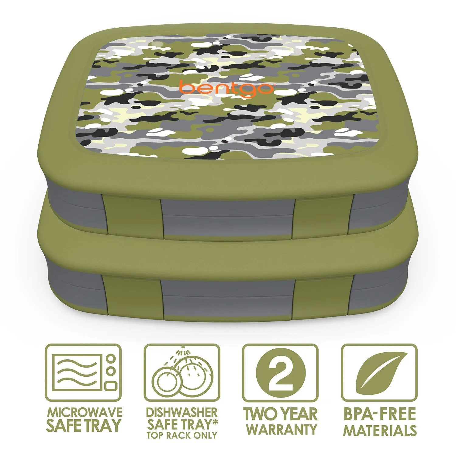 Bentgo Kids Prints Lunch Box (2-Pack)