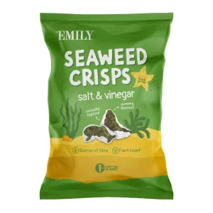 Emily Seaweed Crisps Salt & Vinegar 18g