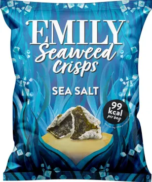Emily Seaweed Crisps Sea Salted 18g