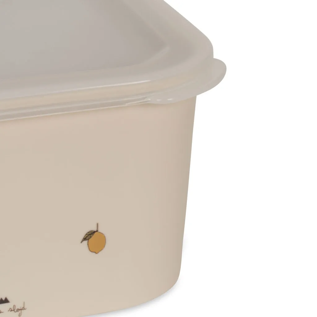 Food Container Set - Lemon