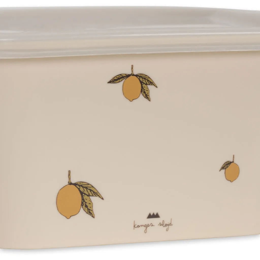 Food Container Set - Lemon