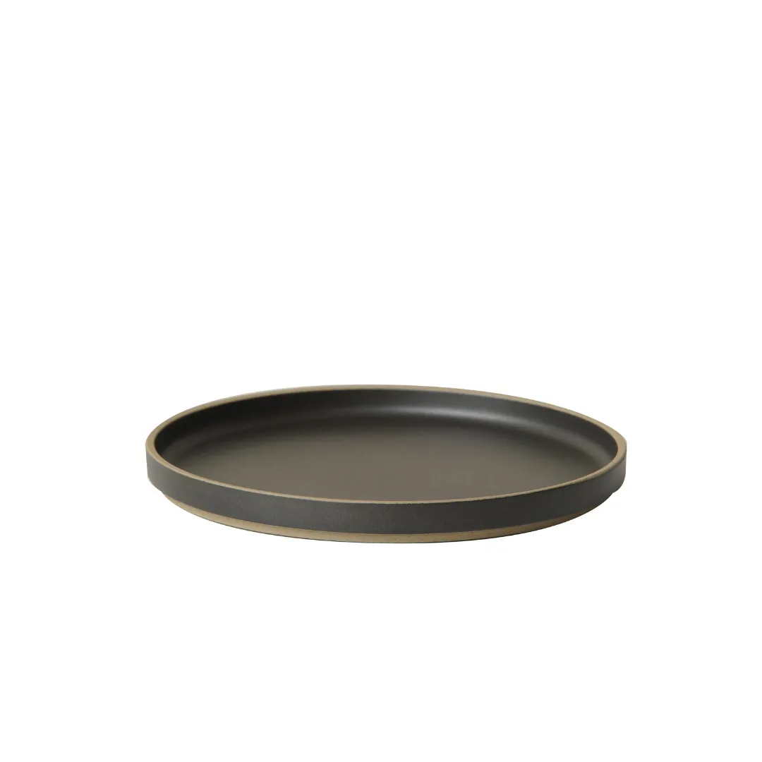 Hasami Porcelain Black Colour Plate