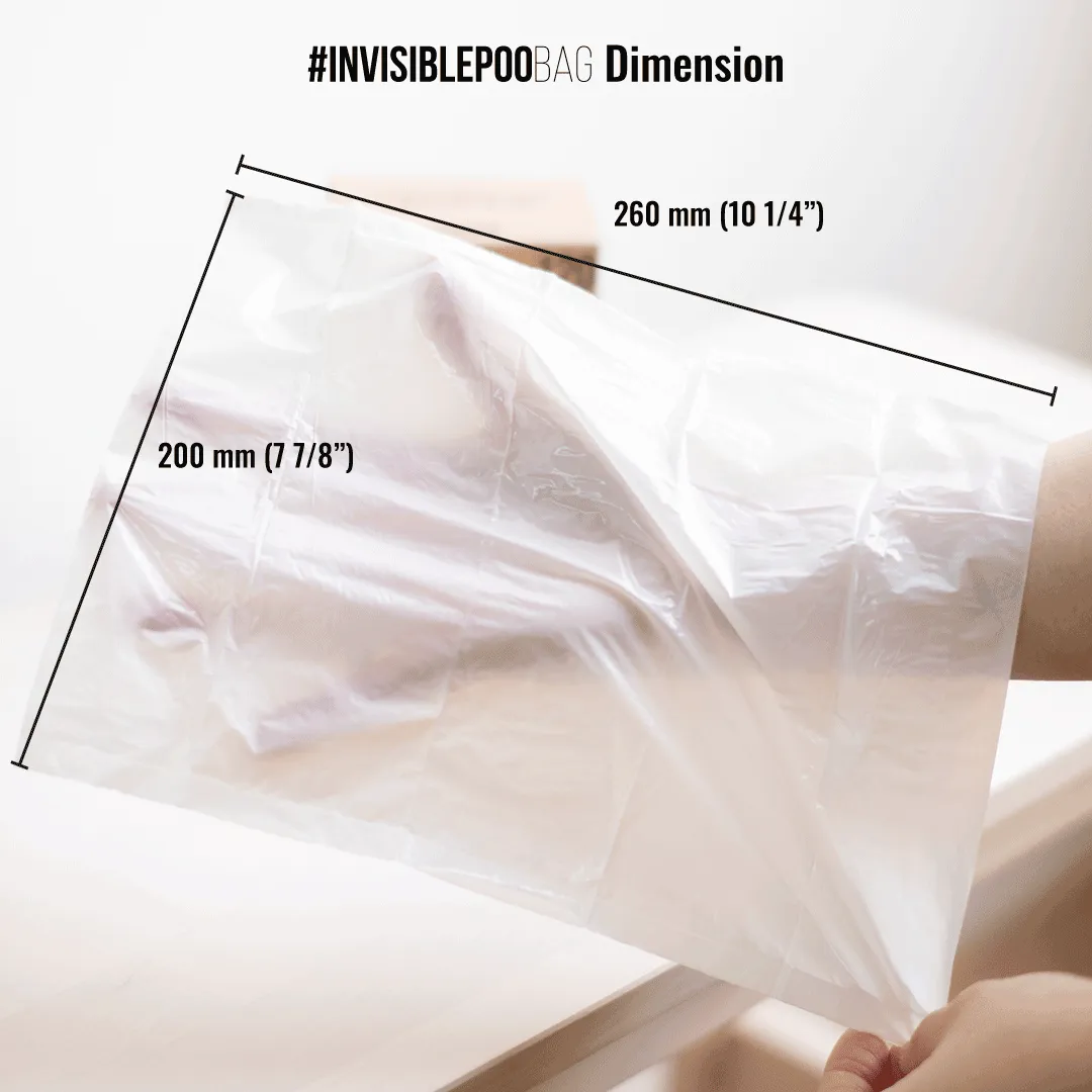 #INVISIBLEPOOSCARD (6 Boxes Pack)