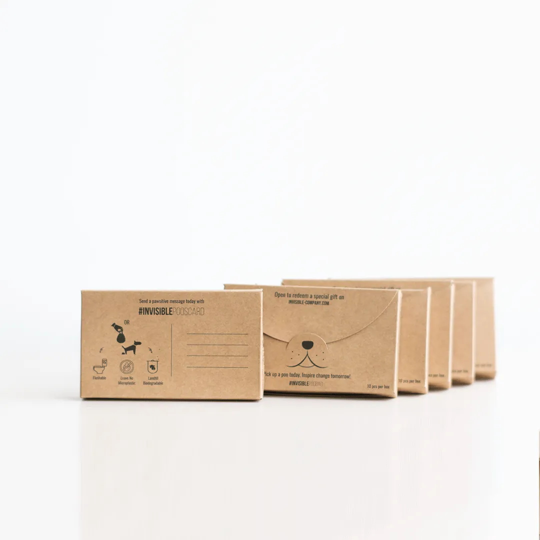 #INVISIBLEPOOSCARD (6 Boxes Pack)
