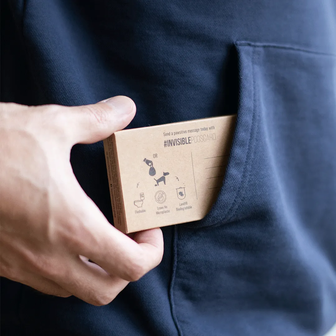 #INVISIBLEPOOSCARD (6 Boxes Pack)