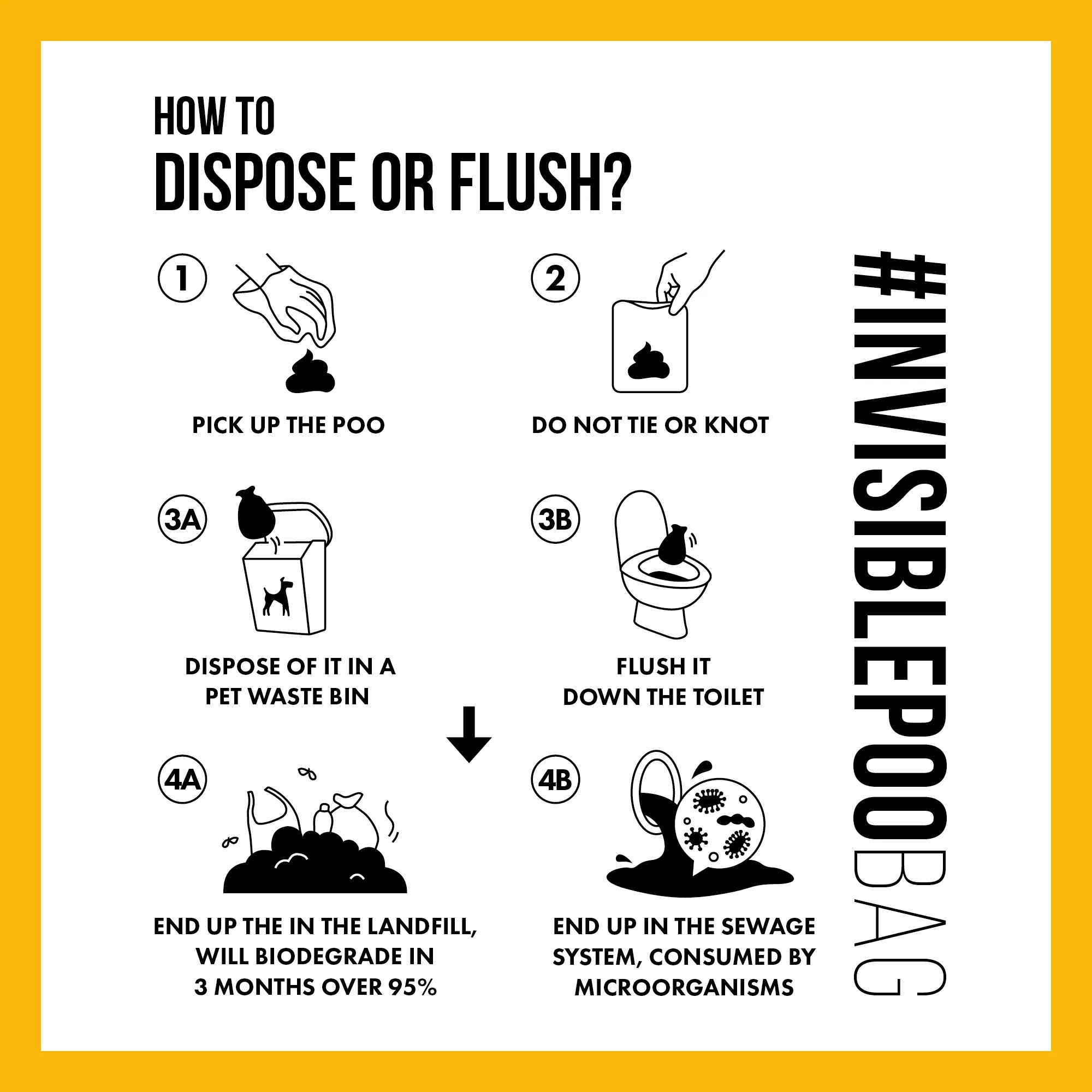 #INVISIBLEPOOSCARD (6 Boxes Pack)