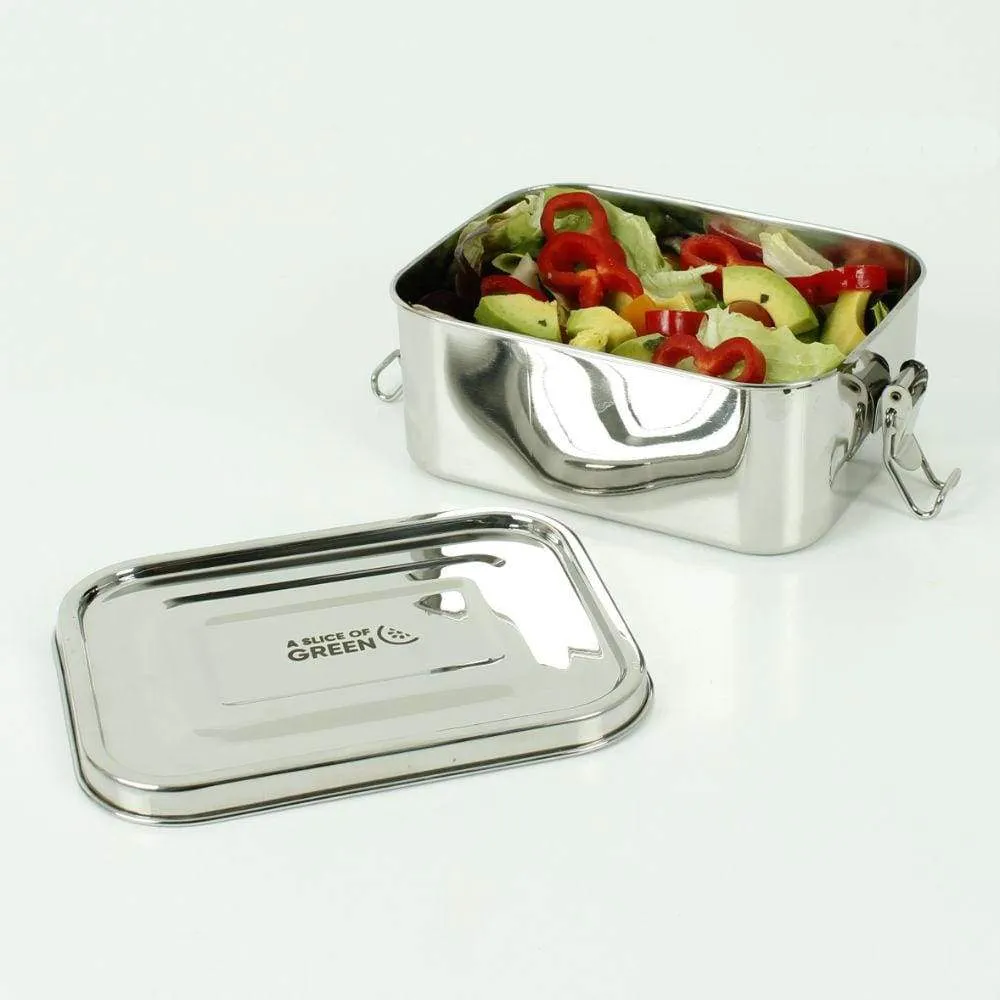 Leak Resistant Deep Rectangle Lunch Box (Doda) by A Slice of Green