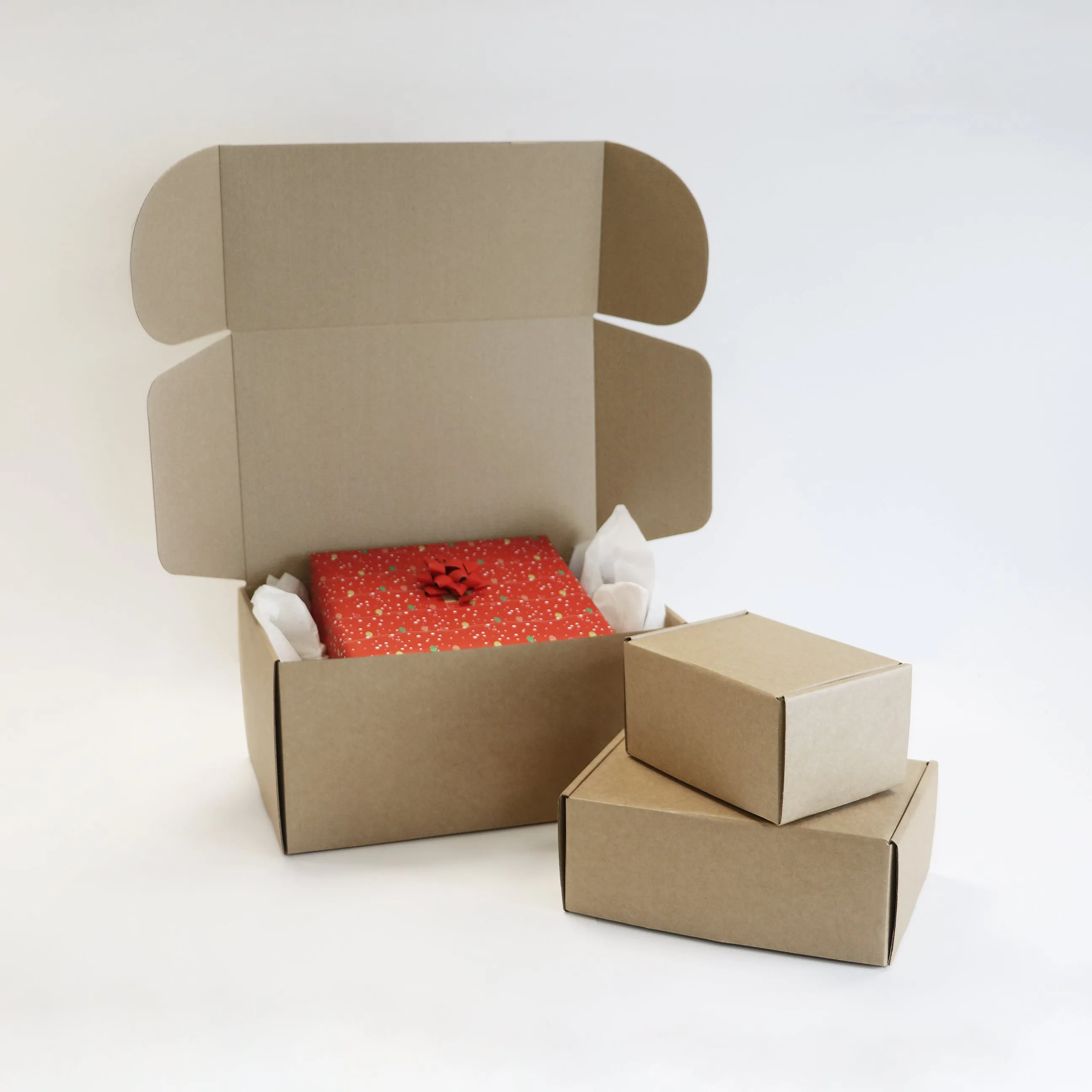 Plain Range Delivery Boxes, Small 150mm x 110mm x 85mm (Pk of 5)