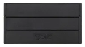 Quantum DSS405 Stackable Shelf Bin 10.13" Cross Divider, 6.5" Tall
